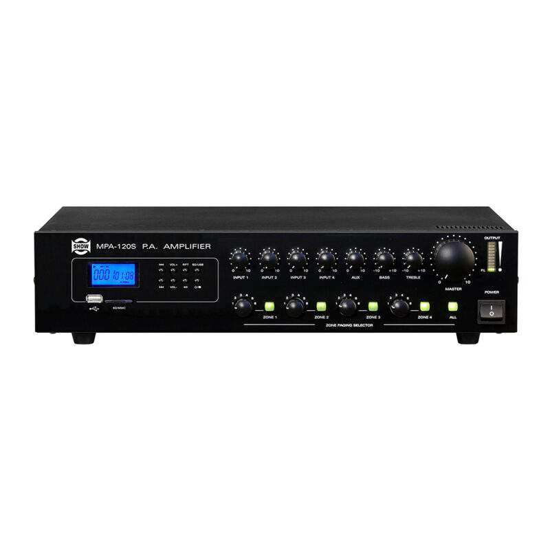 show-mpa-120s-compact-pa-amplifier-front Show MPA-120S